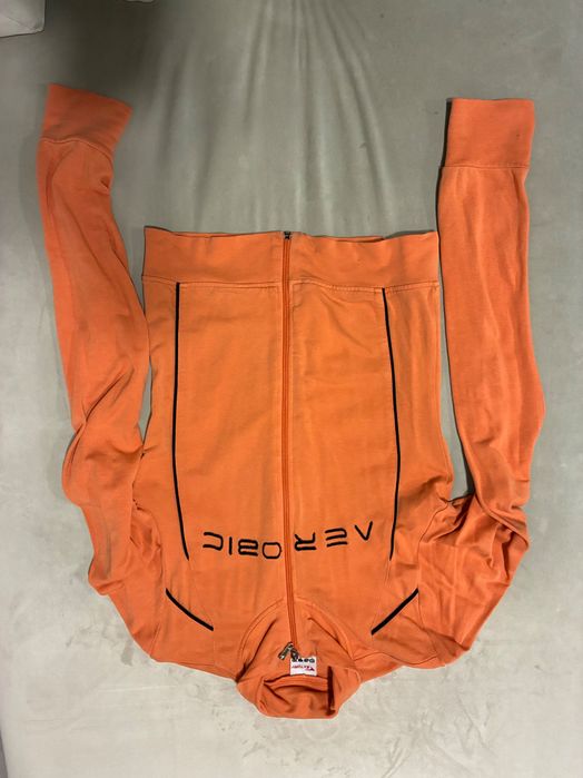 Damska Pomarańczowa Bluza Sportowa