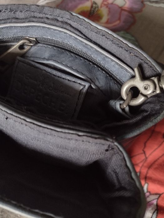 Depeche torebka skóra naturalna