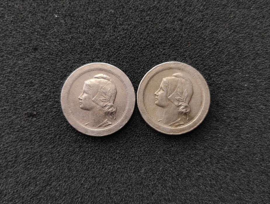 Conjunto 2 Moedas 10 Centavos 1920 + 1921