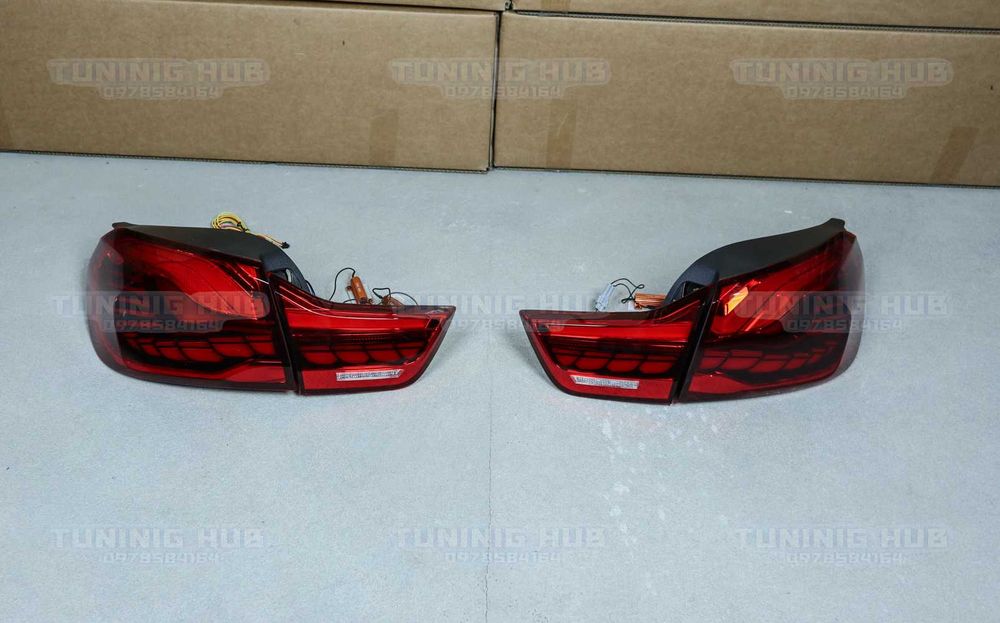 Задні ліхтарі BMW F82 F83 F32 F36 M4 лед стопи Червоні Red LED нові