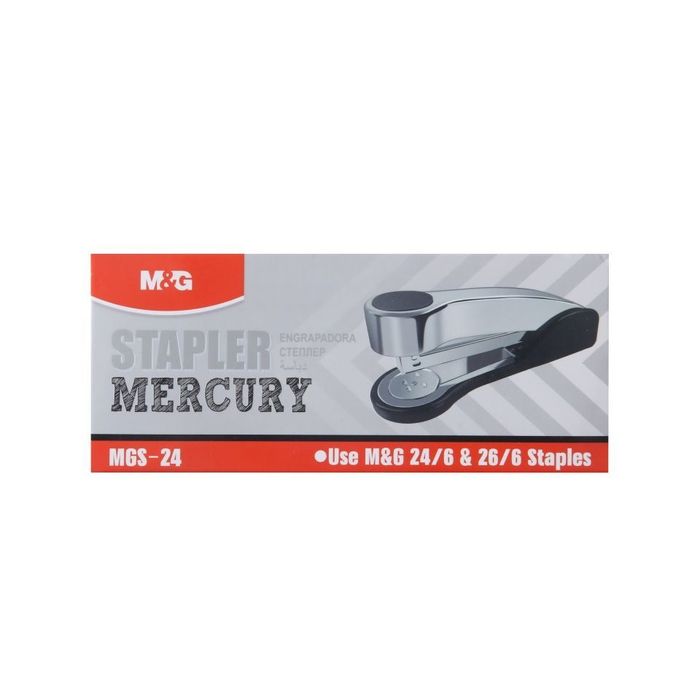 Zszywacz Metalowy Mercury Mg Srebrny