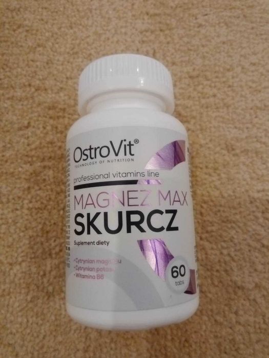Magnez Max Skurcz 60 tabletek - Ostrovit