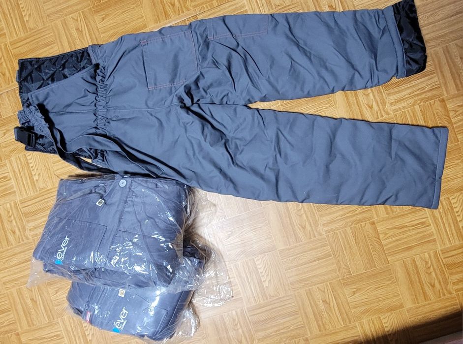 Штани комбінізон, робочий утеплений роба