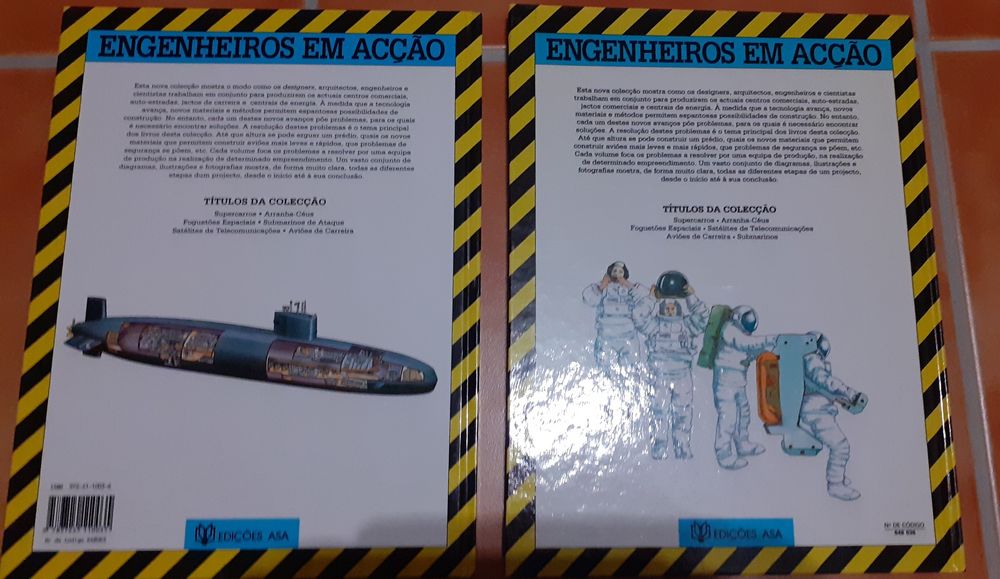 Engenheiros em Acção: Foguetões e Submarinos da Asa editores