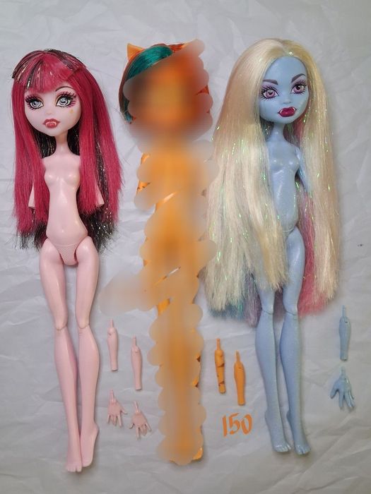 Запчастини ляльки тіла акси Монстер хай г1, г3 Monster high