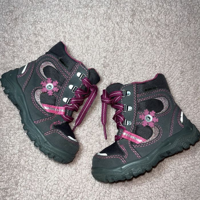 Зимние термо ботинки суперфит 22 размер стелька 14 , 4 см