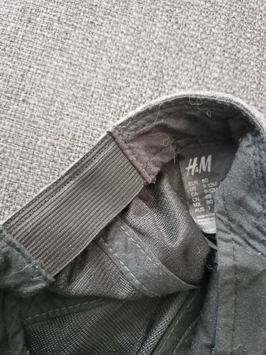 Czapka z daszkiem Mickey Disney H&M 80 szara