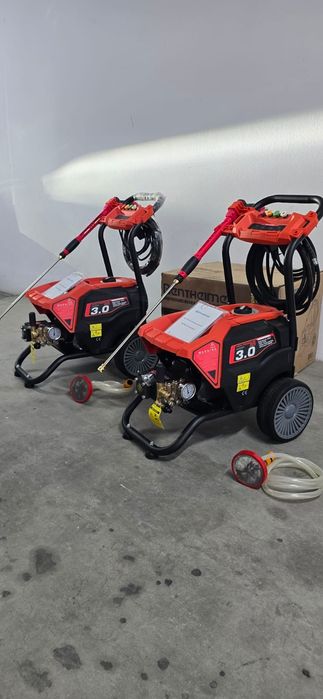 Lavadora de alta pressão monofásica 240Bar elétrica mangueira 10M