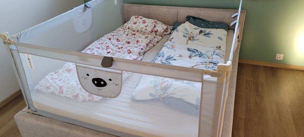 Barierki ochronne do łóżka Primabobo 160x200 – kompletne zabezpieczenie dla dziecka