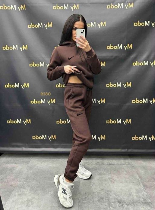 Dres Damski Brąz S M L  XL