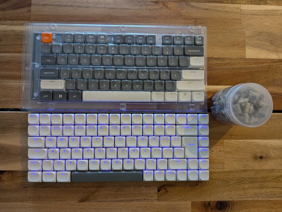 Teclado Mecanico Keychron K3 Max QMK/VIA ISO