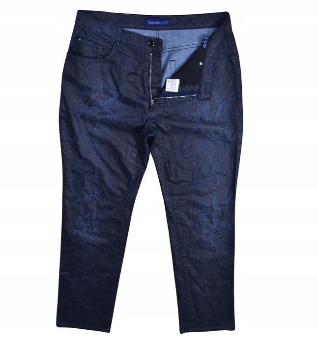 Trussardi Designerskie Spodnie Jeansowe Man / 34