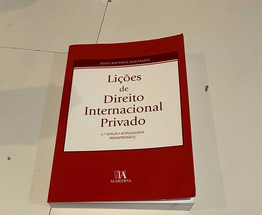 Lições de Direito Internacional Privado- João Baptista Machado