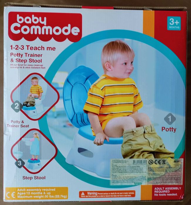 Toaletka/nocnik Baby Commode 3w1