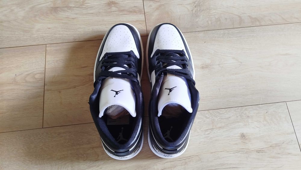 Nike Air Jordan 1 Low Black White Damskie 43 – Nowe