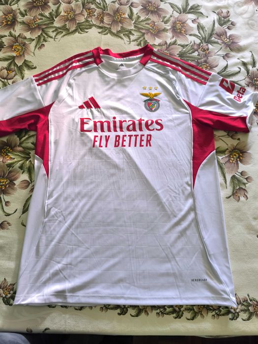 Camisola branca XL SLB 25/26 ORIGINAL