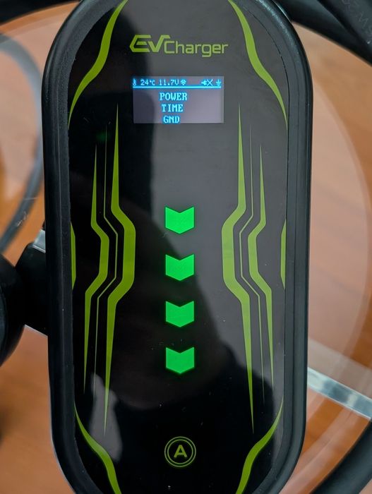 Carregador veículo elétrico até 7kw - 4 metros cabo