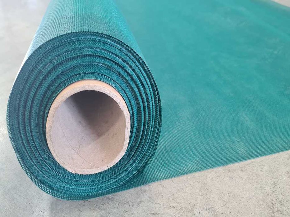 Siatka wentylacyjna przeciwwietrzna, zielona, na wymiar