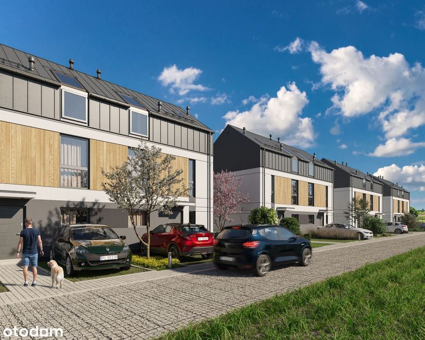 Bliźniak w cenie mieszkania - 15min od Westfield Mokotów