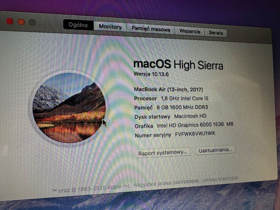 Apple MacBook Air (13-inch,2017)