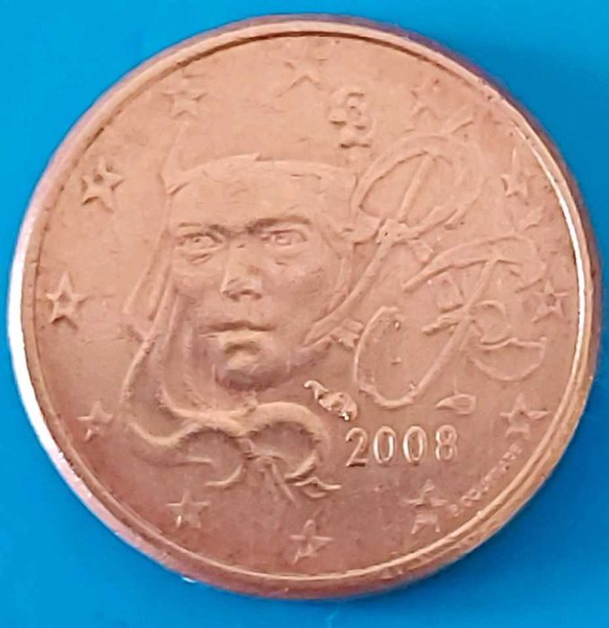 1 Cêntimo de 2008 de França