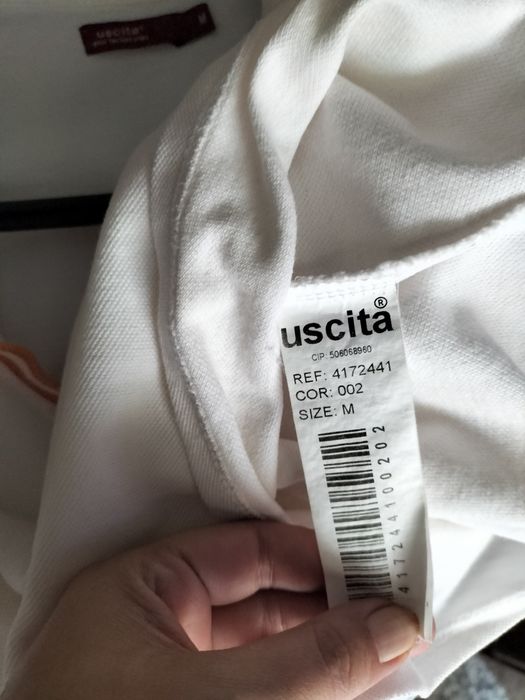 Top marca italiana Uscita tamanho M