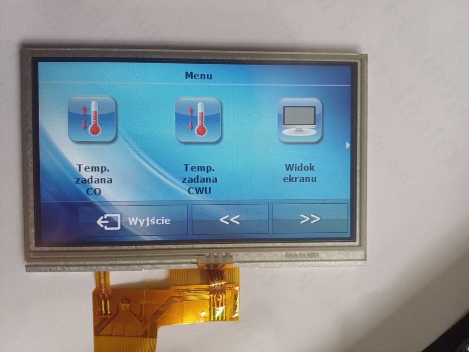 Wyświetlacz ekran z dotykiem do sterowników Tech Defro Stalmark K1Pv4