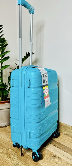 Nowa niepękająca walizka PP mała kabinowa M