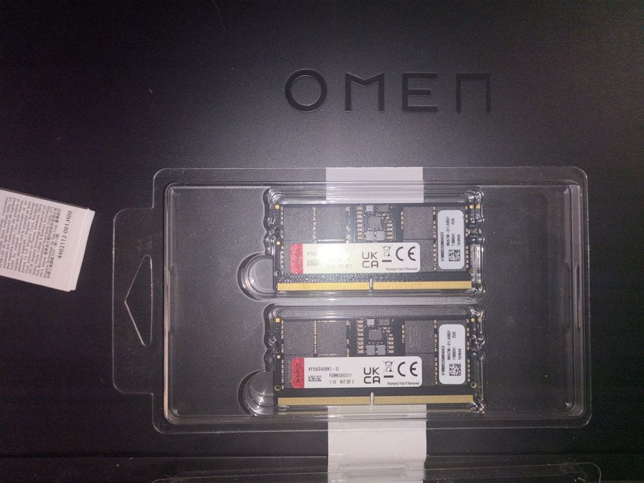 Kingston Fury Impact DDR5 32GB (2x16GB) 5600MHz SO-DIMM