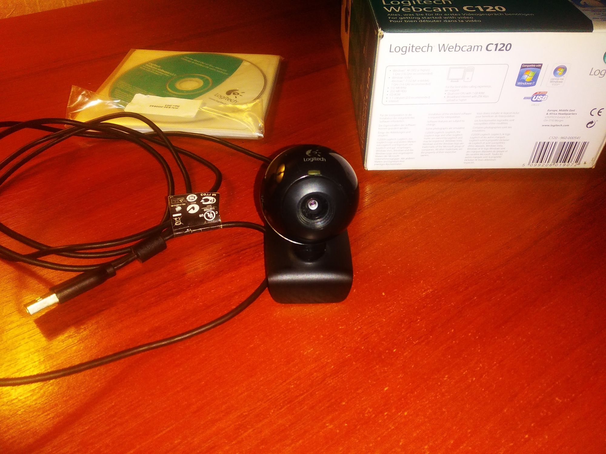 Logitech WebCam C120 -960000540