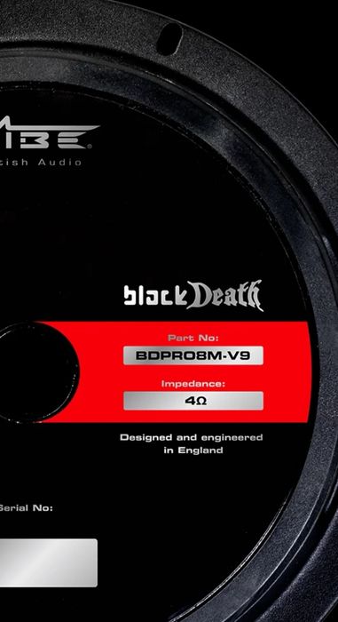 Głośniki samochodowe Vibe Blackdeath BDPRO 8M-V9   (675watts)