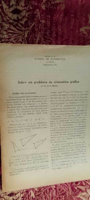 Gazeta de Matemática anos 50/60 - 5 unidades