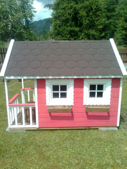 Domek dla dzieci malowany