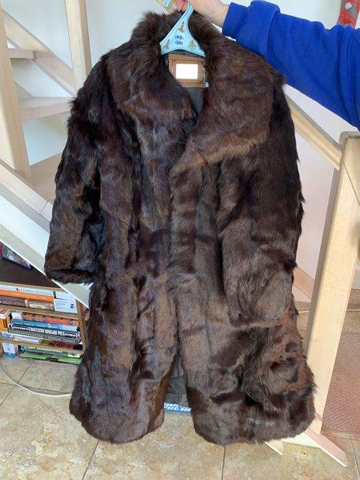 Шуба натуральна з нутрії