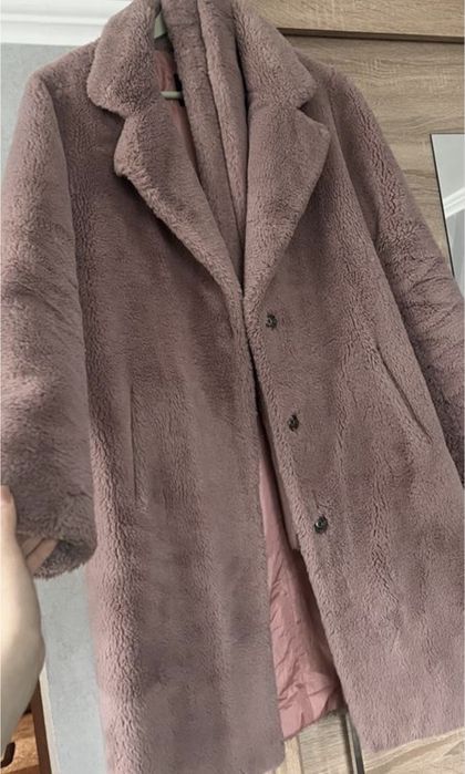 Зимова шубка з еко хутра