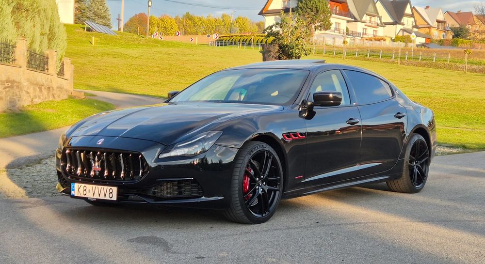 Maserati Quattroporte GTS 3.8 V8 TT 530HP silnik Ferrari Bezwypadkowy !