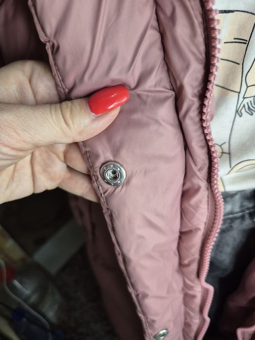 Пуховик куртка для дівчинки