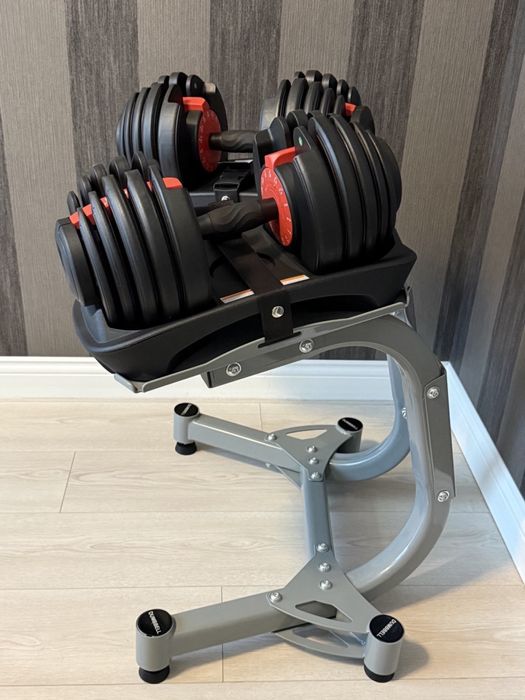 Гантелі набірні + стенд