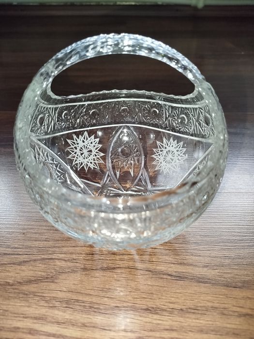 Ваза кришталева. Цукерниця.