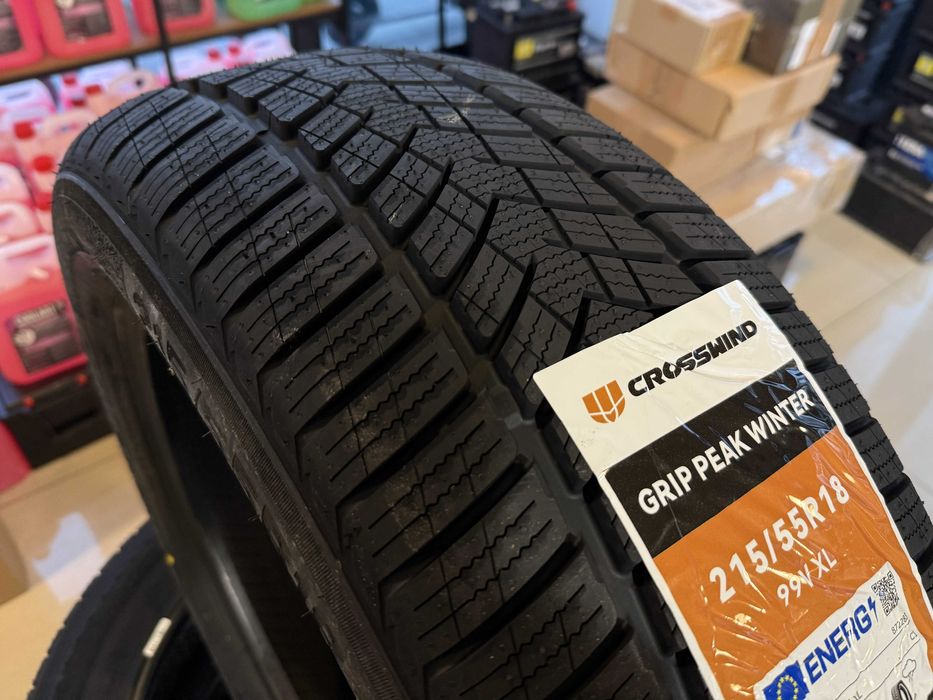 NOWA Opona opony zimowe zimowa CROSSWIND 215/55R18 99V XL Grip Peak