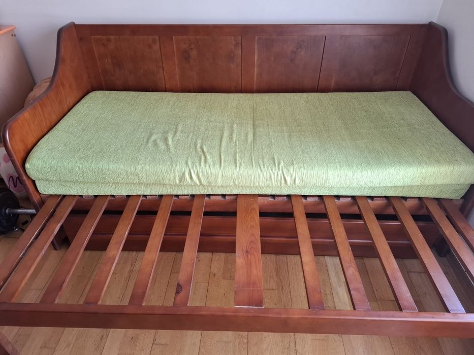 Sofá cama com gavetão