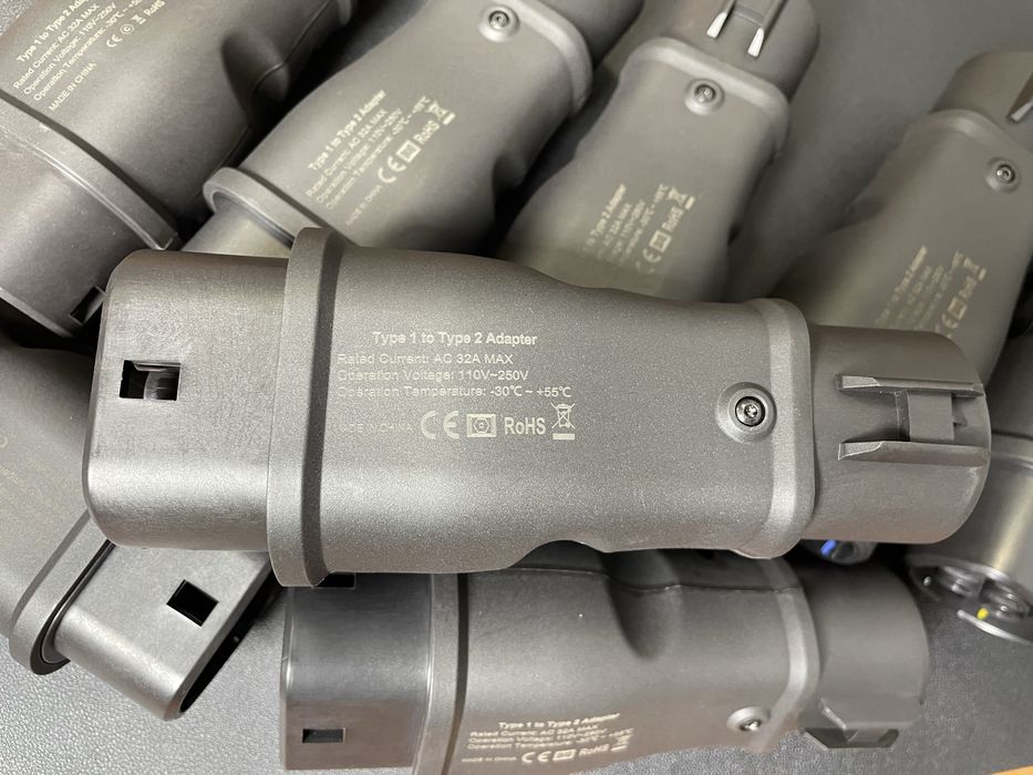 Перехідник Type1 на Type2 32A type 1 2 адаптер тип переходник