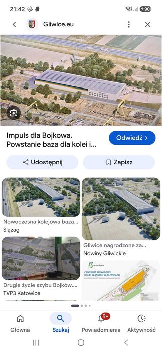 Działka Bojków w pobliżu bazy PKP - Widok 2