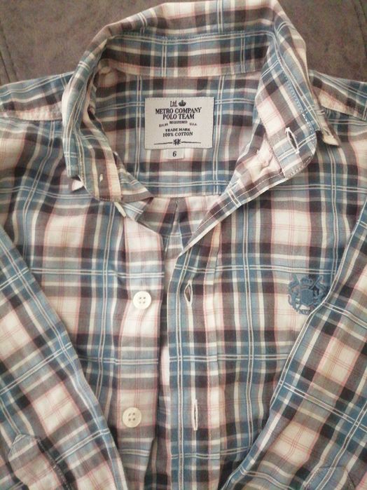 Camisa da Metro 6 anos oferta portes envio