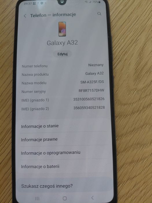 EDIT. SPRZEDANY Telefon Samsung A32