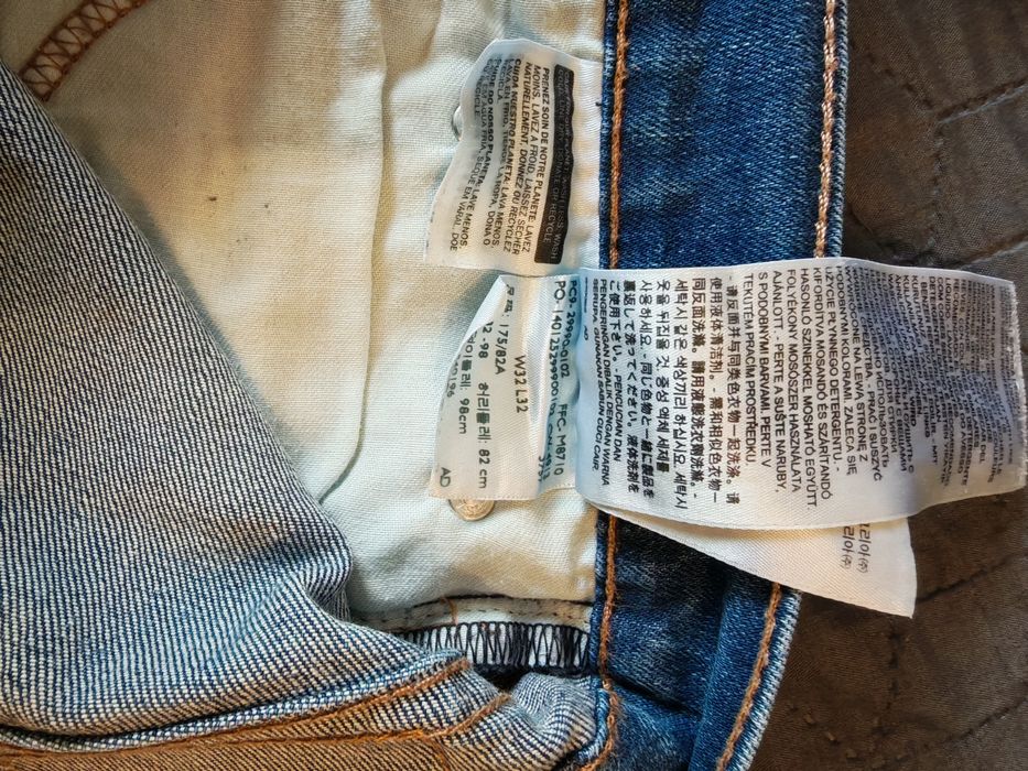 Spodnie męskie Levis rozmiar W32L32
