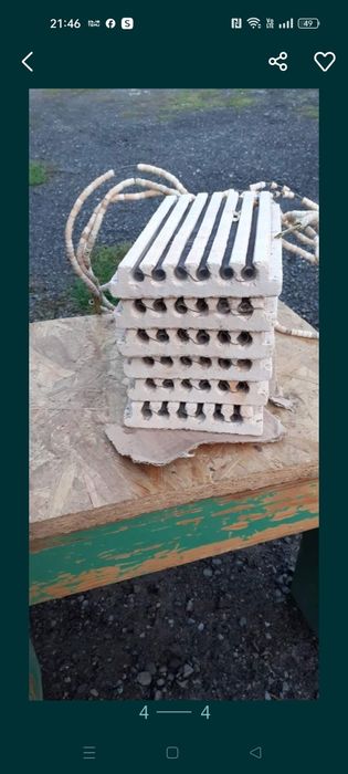 Grzałki do pieca kaflowego 4 szt