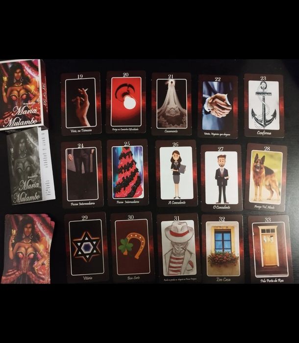 Maria Mulambo, baralho