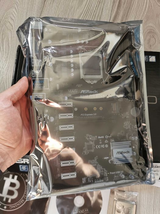 Płyta główna ASRock H110 PRO BTC+ nowa nieużywana, gwarancja!