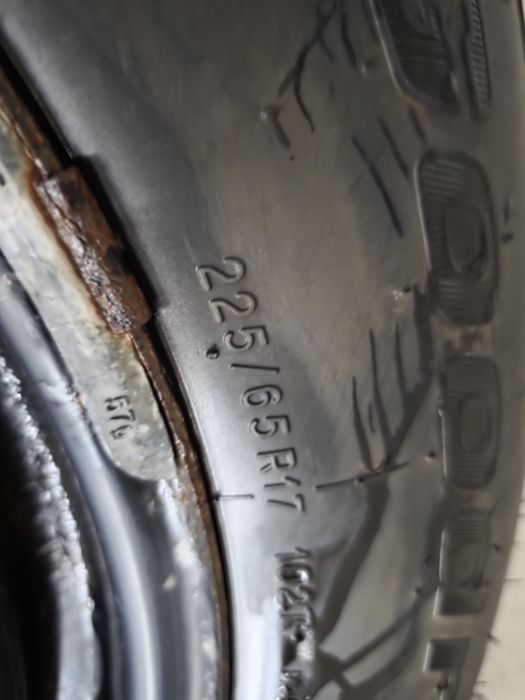 Зимові шини BFGoodrich Winter T/A KSI 225/65 R17, 4 шт, диски 5×110